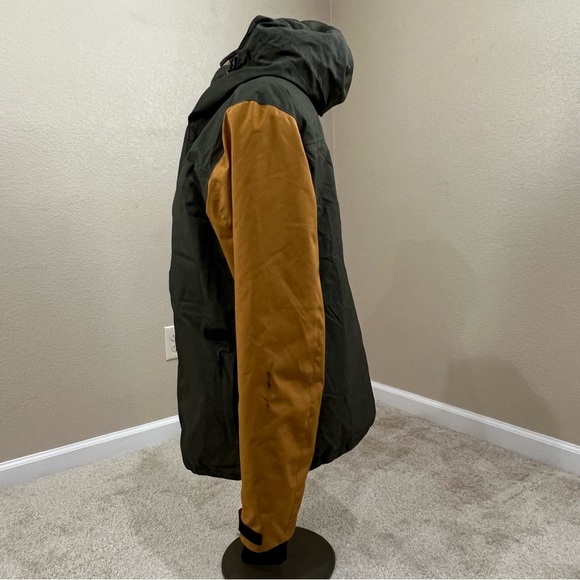 Special Blend Kinetic Tan and Green Snowboarding Winter Hooded Jacket Size med - Picture 4 of 16